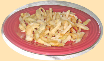 a dish of delicious fries